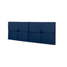 Cabeceira Cama Box Casal 1,40 MÉXICO Painel Estofado Suspenso - Várias Cores