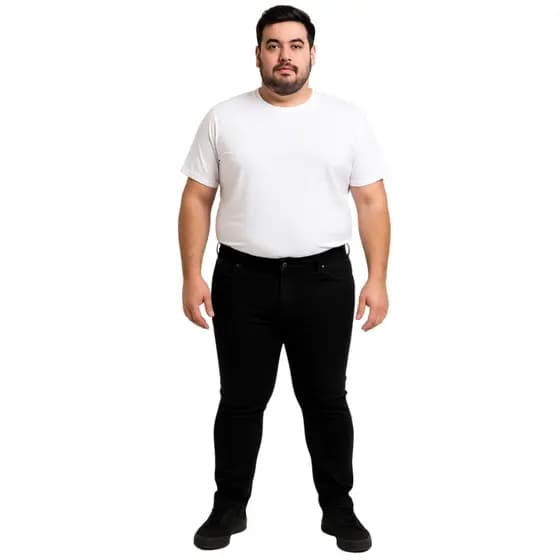 Calça Jeans Masculina Plus size e Normal Lycra Skinny até o tamanho 58