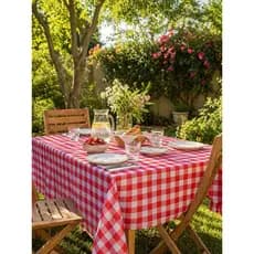 Toalha de Mesa Xadrez Elegante 4 Lugares 6 Lugares 8 Lugares  Praticidade e Beleza Envio Imediato