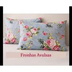 Par de Fronha  Patchwork Floral Rosa – Macia e Confortável