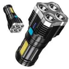 Lanterna Tatica Recarregavel Mais Forte Do Mundo Sitio Led UNIDADE OU KIT