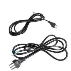 1un- 3un Granfei Cabo Elétrico 3G 0.75mm² Com Conector 3 Pinos  OPÇÕES DE COMPRIMENTO 0.9m 1.9m 2.9m