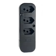 GRANFI Kit10 Kit20 Kit 30  Tomada Tripla 3 Pinos 10A-20A 250V - 2200W (Padrão NBR) JAY Benjamim