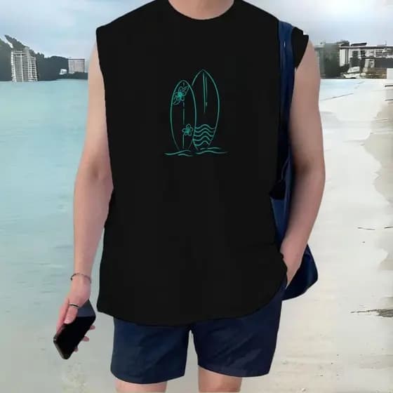 Regata masculina camiseta cavada oversized streetwear Larga Moda Praia Oversized Sem Mangas Camisa Masculina Summer Boy