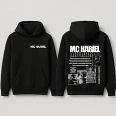 Blusa Moletom Mc Hariel Musica Cantor Haridade Biografia Letra Funk Conciente 322