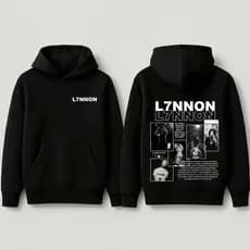 Blusa Moletom Algodão L7NNON Rapper Cantor Biografia Freio da Blazer Musica Fã 372