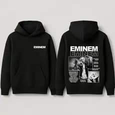 Blusa Moletom Eminem Rapper The Real Slim Shady Letra Musica Cantor Estilo HipHop 347