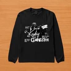 BLUSA DE FRIO MOLETOM UNISSEX GOLA REDONDA STREETWEAR KESDEY GANGSTER