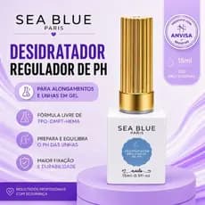 Desidratador e Regulador de pH SeaBlue 15ml para Alongamento Unha Gel Alta Fixação