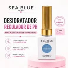 Desidratador Desidrat e Regulador de pH 15ml Unha Gel Alongamento com Alta Fixação SeaBlue