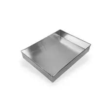 Forma Retangular De Bolo Baixa 36x26x6,5cm Alumínio Assadeira