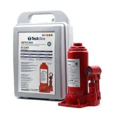 Macaco Hidráulico Garrafa 4T Portátil Tech One 4 Toneladas Com Maleta