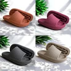 Kit 6 Pares Chinelos Nuvens Feminino Barato Confortável Tendencia