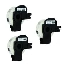Kit 3x Rolo Etiqueta Termica Dk-1204 Compatível Brother Ql-500 Ql-800