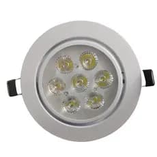 Spot De Led 7w Embutir Sanca  Redondo Bivolt