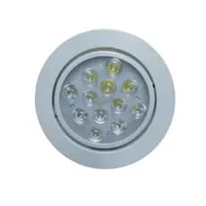 Spot De Led 12w Embutir Teto Direcional Redondo Bivolt
