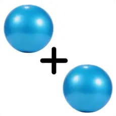 Kit 2 Bola Pilates Yoga 25 cm Ginástica Suíça AntiEstouro Fisioterapia Yoga Cross Treino Alongamento