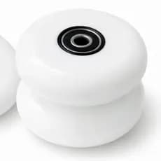 Kit 2 Rodas Patins Roller Inline 76mm 82A Com Rolamentos