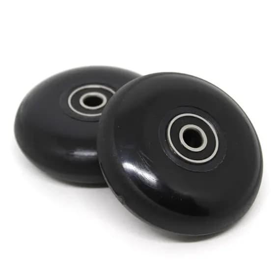 2 Rodas 72mm Waveboard Rocking Skate Surf  72x24mm Com Rolamentos