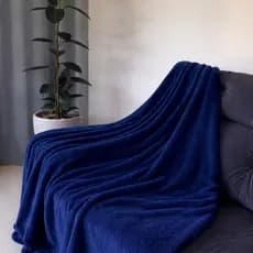 Manta Fleece Casal Padrão Lisa - Cobertor Microfibra 1,80x2,00