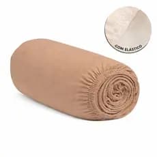 Lençol Casal Avulso Percal 200 Fios Padrão Com Elástico Toque Macio 80%Algodão 20%Poliéster