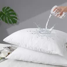 Kit 2 Fronhas Impermeável Anti Sujeira e Ácaro Com Zíper