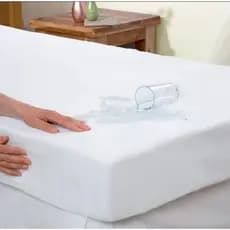 Capa Protetora Para Colchão Solteiro Branco Com Elástico Impermeável | Protetor