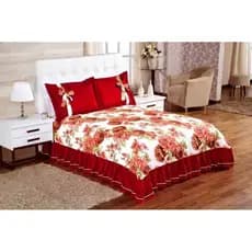Colcha Isabella sem matelado com babado ideal para os dias de calor