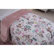 Coberdrom Edredom  Infantil Macio estampa nova soft bem quentinho