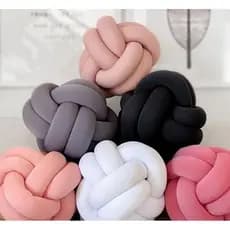 Almofada de Nó Escandinavo Ideal Para Decoração de Quarto e Sala IMPERDIVÉL