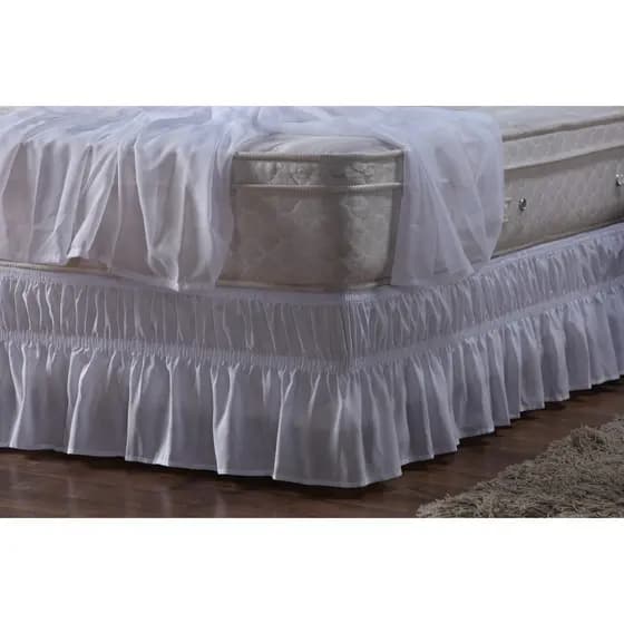 SAIA PARA CAMA BOX CASAL, QUEEM  E KING SIZE DUPLO ELASTICO