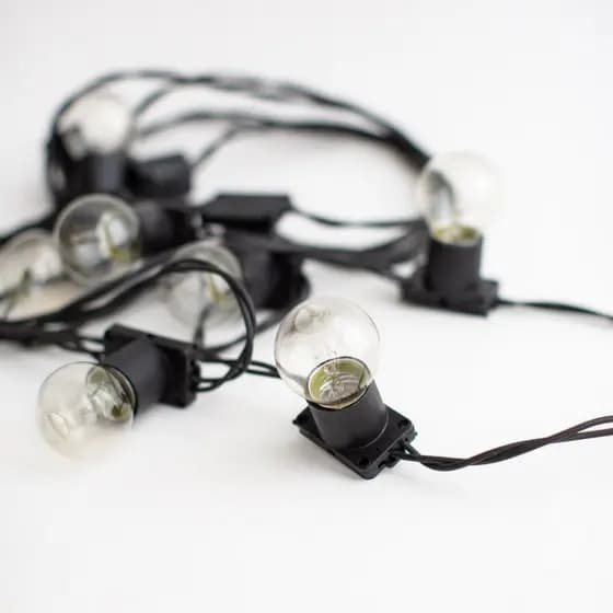 Varal De Luzes Cordao 15 Mts Com Lampadas Inclusas