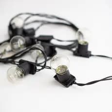 varal de luz 30 metros com lâmpadas inclusas
