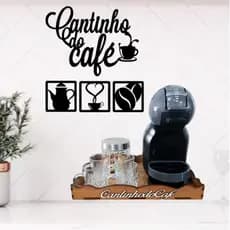 Bandeja Decorativa Para Café Em Mdf Grande Cantinho Do Café Para Servir Mesas Criados Organizar