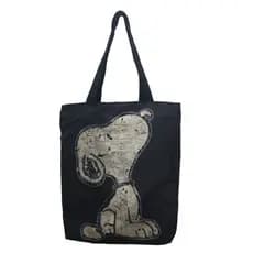 Bolsa Snoopy Ecobag Sacola Ecológica Tecido Feminina Sublimação