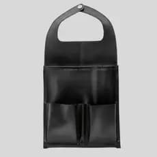 Porta Lixo Organizador Para Carro Em Couro Legitimo