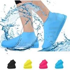 Protetor De Sapato Impermeável De Silicone Capa de Chuva Para Tênis Colorido e Unisex Joven e Adulto