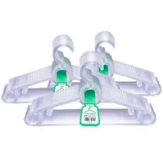 Cabides De Acrilico Cabide Adulto Organizador De Roupa Kit Com 20 Unidades Reforçado Antideslizantes