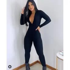 Macacão Manga Longa Macacão Virginia