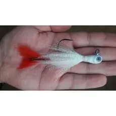Isca artificial jig, Double Tail Maeda (Maeda Lures) tucunaré traíra dourado