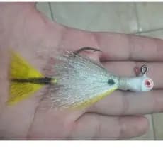 Isca artificial jig, Double Tail (lambari cauda amarela) tucunaré traíra dourado
