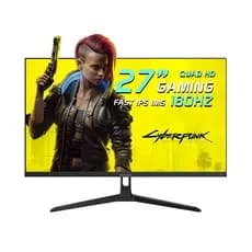 Monitor Gamer New Hero Blade Super 27", IPS, Quad HD, 180Hz, 1ms, FreeSync HDMI e Display Port Preto