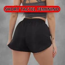 Shortinho Feminino Praia Piscina Treino Tactel Leve Shorts Zero Transparência