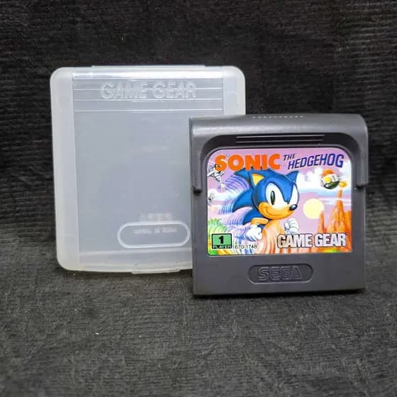 Cartucho Sonic The Hedgehog Game Gear Jogo Original Sega