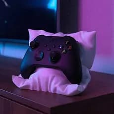 Suporte para Controle Xbox Formato Travesseiro Organizador Gamer Apoio Ergonômico para Controle