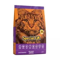 Ração Special Cat Premium Gatos Adultos Castrados 10,1kg
