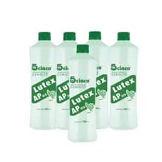 Kit C/ 5 Lutex Acetona Removedor de Esmalte 500ml