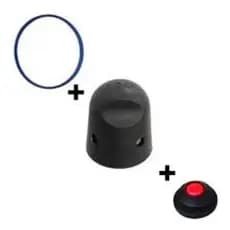 Borracha Panela De Pressão Silicone Clock 2,5 e 4,5 Litros- Pino E Válvula de segurança