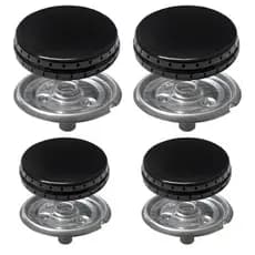 Kit Espalhador + Queimador Fogão Esmaltec Veneza 4 Bocas