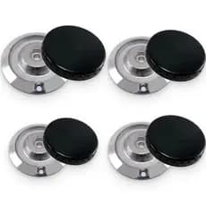 Kit Espalhador + Queimador Fogão Electrolux Chef 52sm 4 Bocas (BACIA CHEF 1/3)